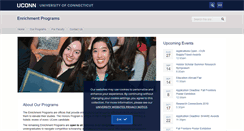 Desktop Screenshot of enrichment.uconn.edu