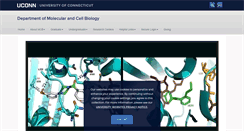 Desktop Screenshot of mcb.uconn.edu