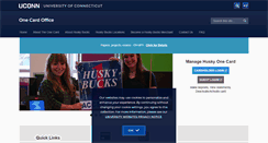 Desktop Screenshot of onecard.uconn.edu
