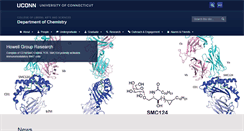 Desktop Screenshot of chemistry.uconn.edu