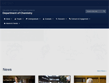 Tablet Screenshot of chemistry.uconn.edu