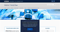 Desktop Screenshot of phone.uconn.edu