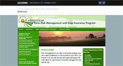Desktop Screenshot of ctfarmrisk.uconn.edu