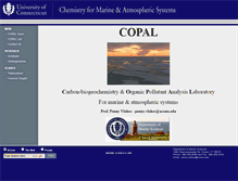 Tablet Screenshot of copal.uconn.edu