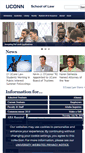 Mobile Screenshot of law.uconn.edu