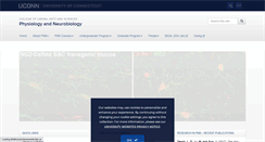 Desktop Screenshot of pnb.uconn.edu