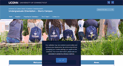 Desktop Screenshot of orientation.uconn.edu