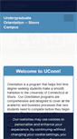 Mobile Screenshot of orientation.uconn.edu