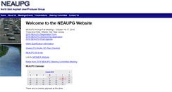 Desktop Screenshot of neaupg.uconn.edu