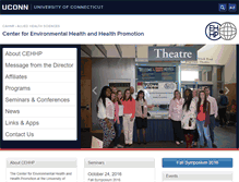 Tablet Screenshot of ceh.uconn.edu